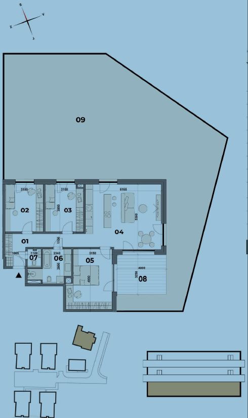 Predaj 4 izb byt so záhradou BA – Karlova Ves - NOVOSTAVBA