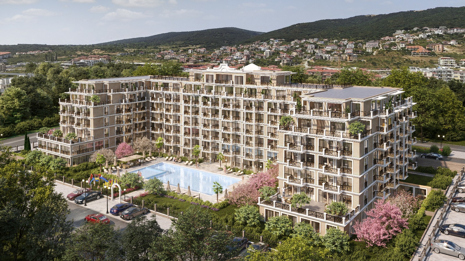 Predaj 2 izb apartmánu Bulharsko - Svätý Vlas (vo výstavbe)