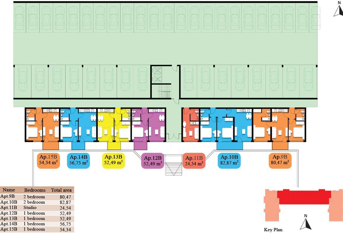 Predaj 2 izb apartmánu Bulharsko - Svätý Vlas (vo výstavbe)