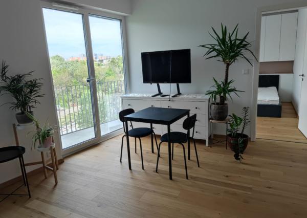 Prenájom 2 izb apartmán s parkovaním v novostavbe – BA Dubravka