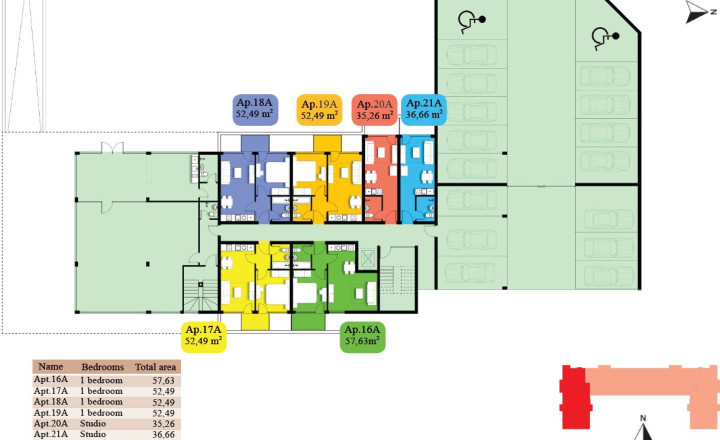 Predaj 2 izb apartmánu Bulharsko - Svätý Vlas (vo výstavbe) - fotografia 2